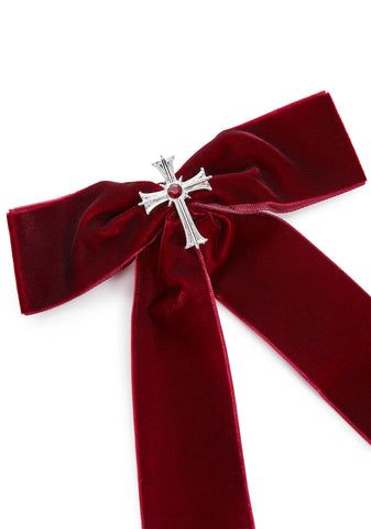 Love Me Or Not Hair Bow