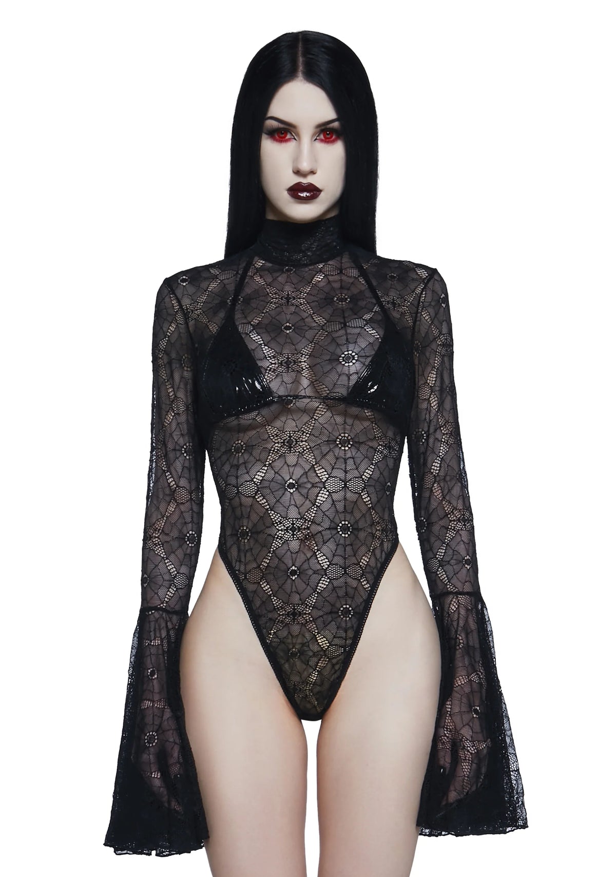 Widow's Mark Lace Teddy