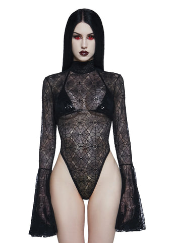 Widow's Mark Lace Teddy