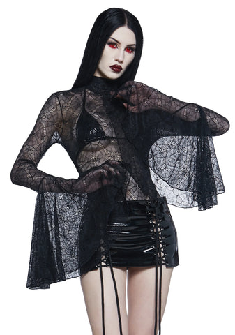 Widow's Mark Lace Teddy