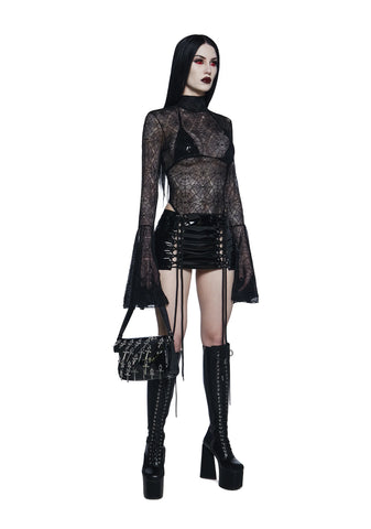 Widow's Mark Lace Teddy