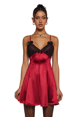 Hot Prom Queen Dreams Mini Dress