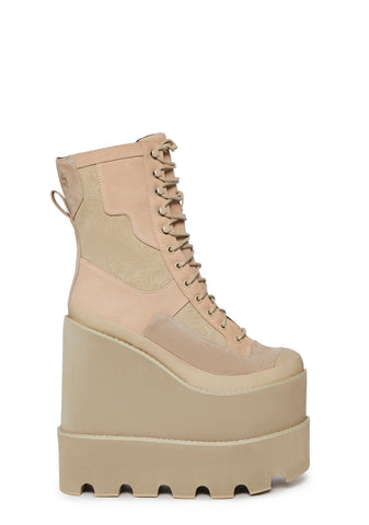 Atmosphere Double Stack Field Girl Traitor Boots