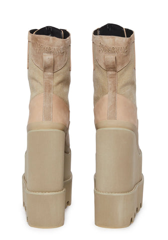 Atmosphere Double Stack Field Girl Traitor Boots