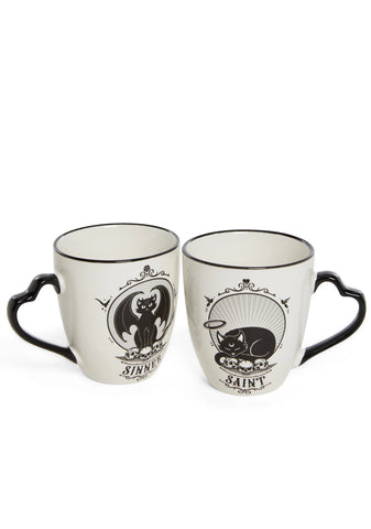 Saint And Sinner Mug Set