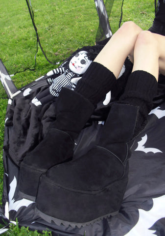 Atmosphere Fleece Lined Suede Platform Boots