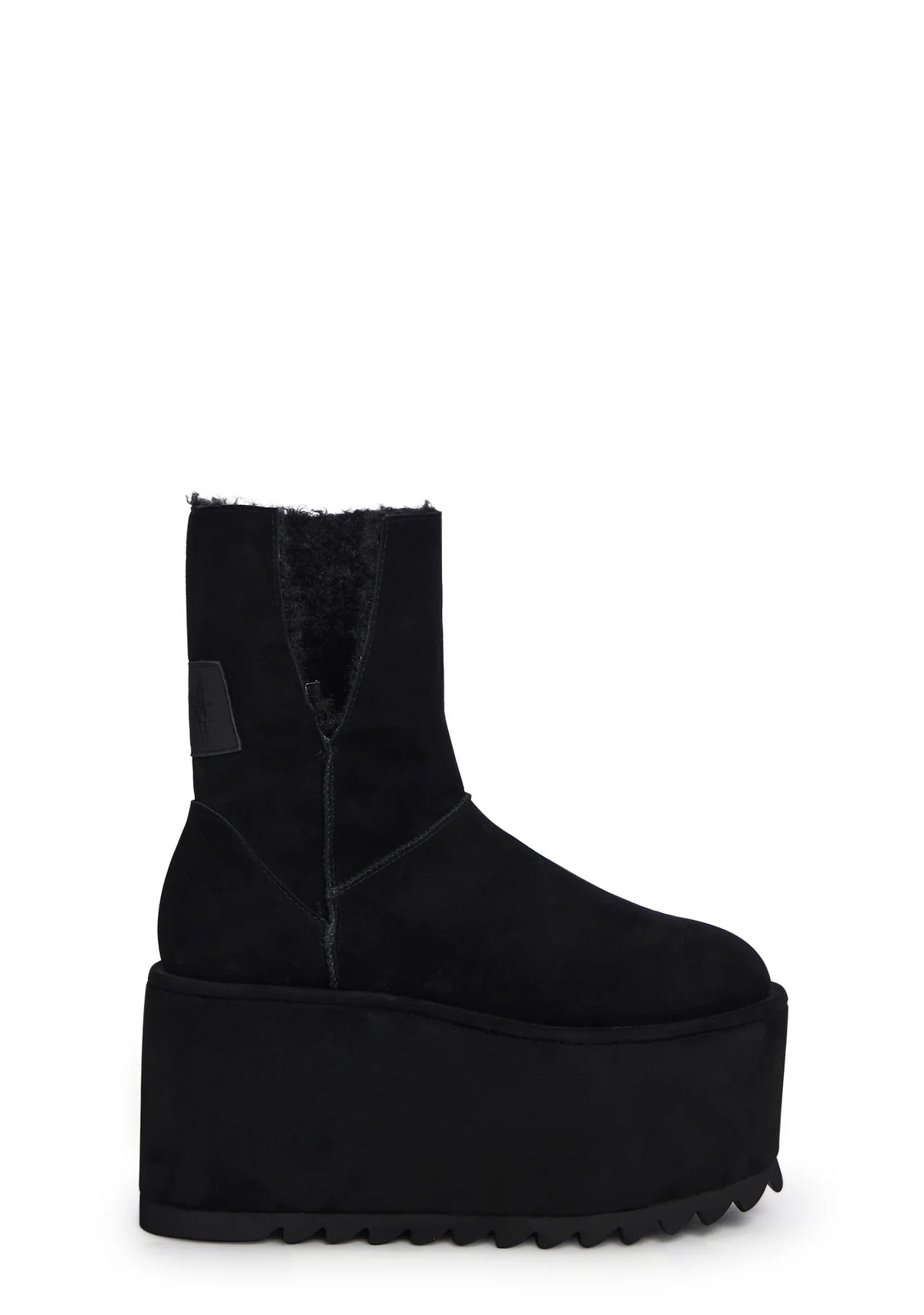 Atmosphere Fleece Lined Suede Platform Boots