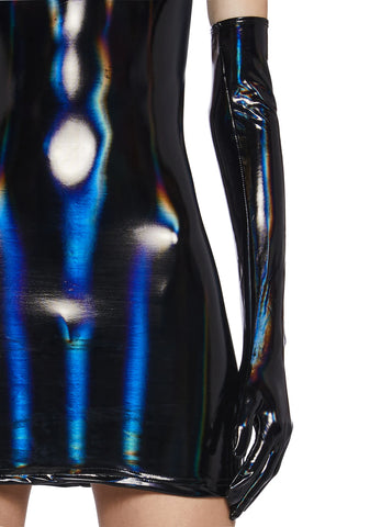 Moon Kissed Mini Dress And Gloves Set