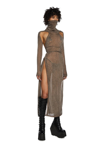 Atmosphere High Slit Maxi Dress