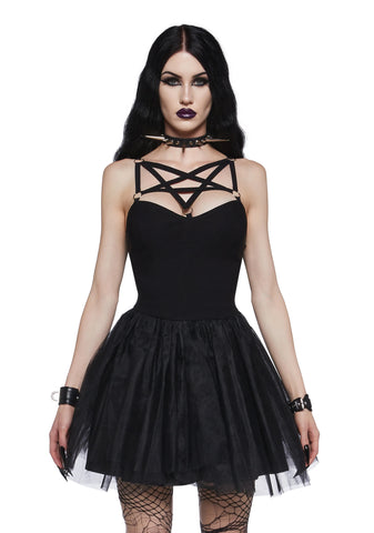 Bleak Moonlight Pentagram Dress