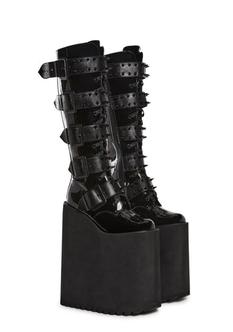 Extreme Appetite For Destruction Platform Boots