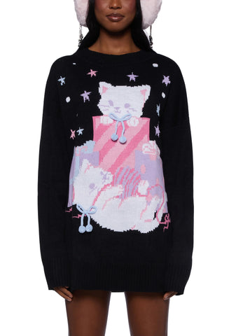 Smitten Kittens Oversized Sweater