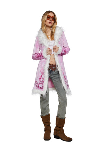 Love By Candlelight Velvet Coat