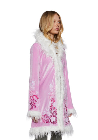 Love By Candlelight Velvet Coat