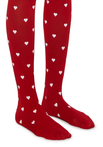 Love Had A Crush Thigh High Socks
