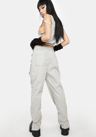 Atmosphere Unisex Stone Wash Cargo Pants