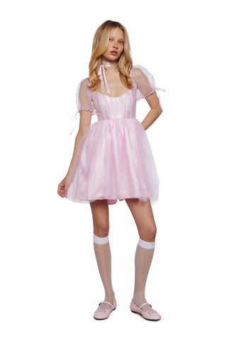 Balcony Romance Babydoll Dress