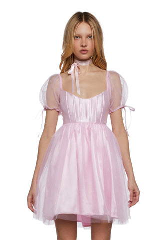Balcony Romance Babydoll Dress