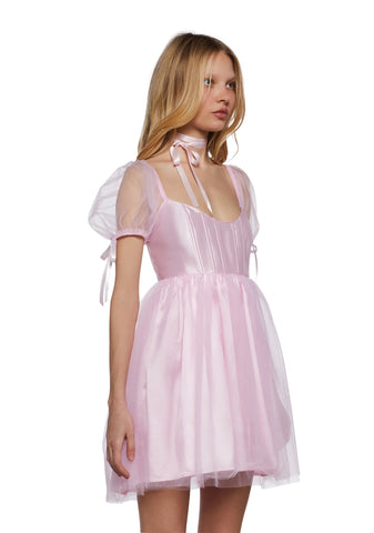 Balcony Romance Babydoll Dress