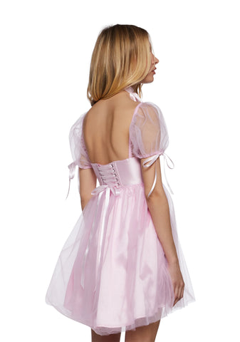 Balcony Romance Babydoll Dress