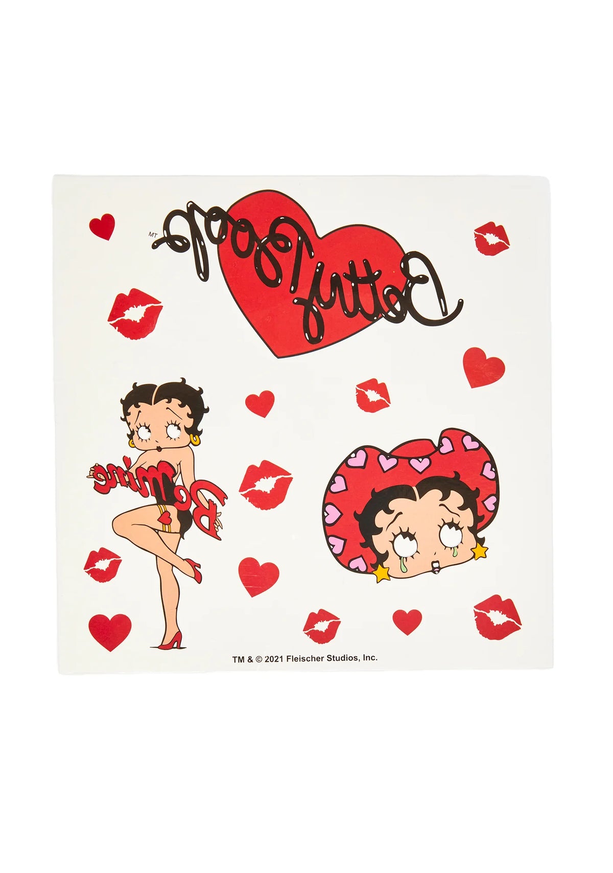 Heart Of Betty Temporary Tattoo Pack
