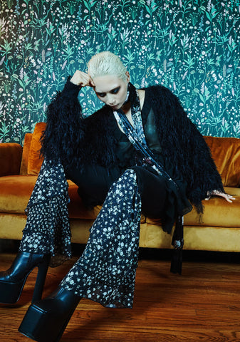 Hardcore Galore Shaggy Cardigan