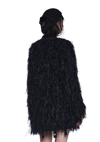 Hardcore Galore Shaggy Cardigan