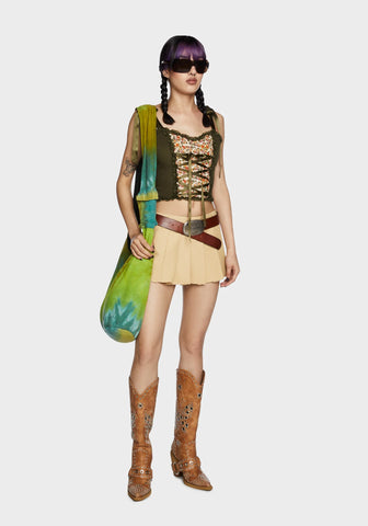 Of The Undergrowth Crop Top