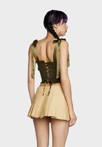 Of The Undergrowth Crop Top