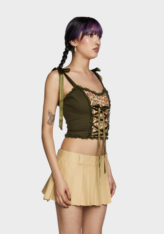 Of The Undergrowth Crop Top