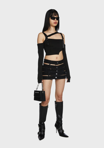 Your Next Obsession Cut-Out Skirt