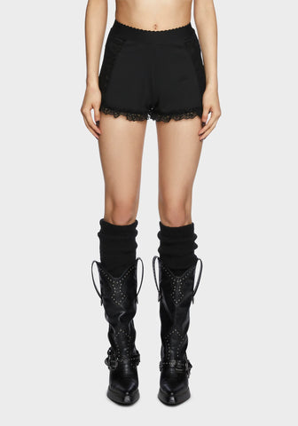 Circus Of Darkness Lace Shorts