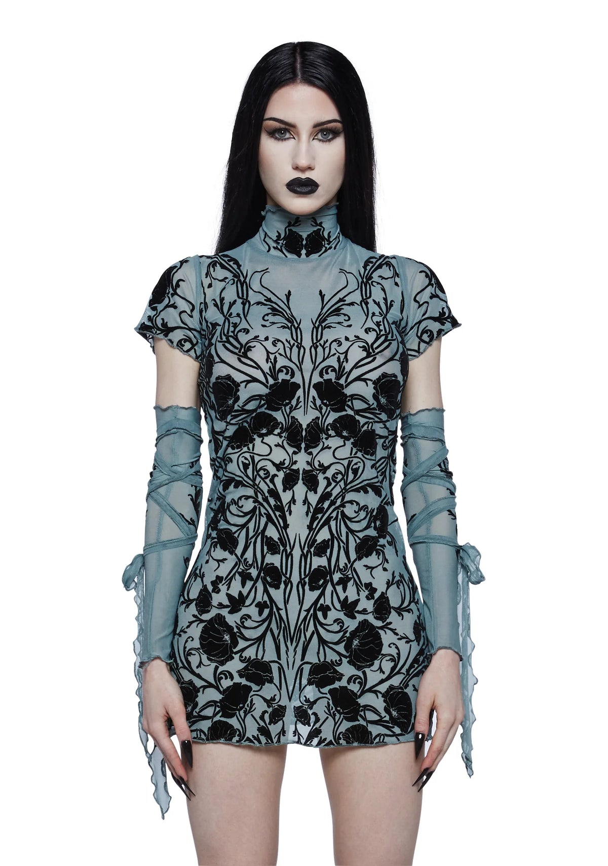 Charmed Vines Mini Dress