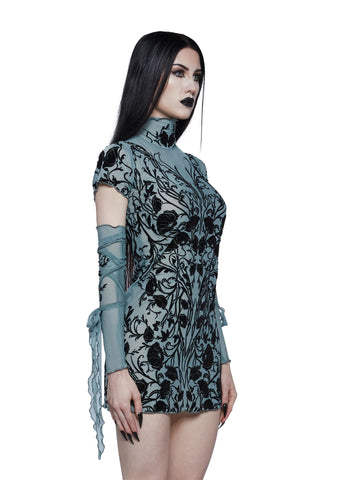 Charmed Vines Mini Dress