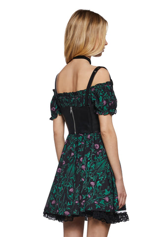 Herbal Magic Mini Dress