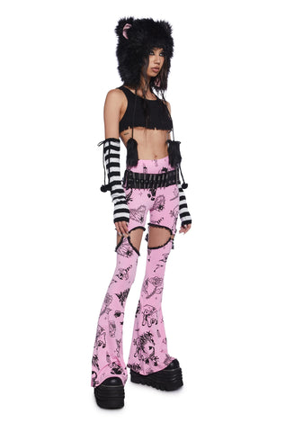 Babe Breaking Tradition Flare Pants