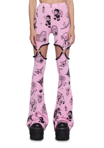 Babe Breaking Tradition Flare Pants