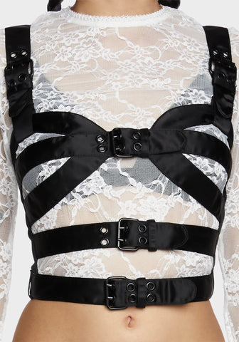 Divided Attention Harness Top