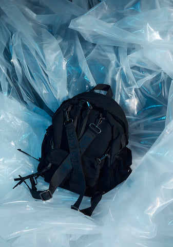 Distortion Strappy Backpack