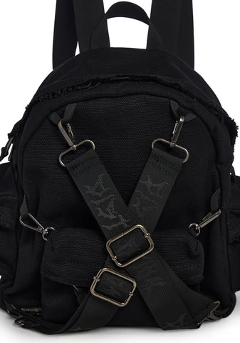Distortion Strappy Backpack