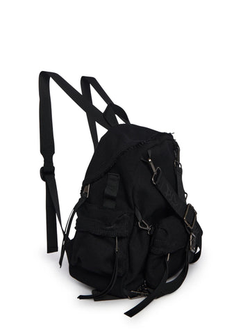 Distortion Strappy Backpack