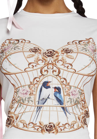 Not Ur Caged Bird Baby Tee