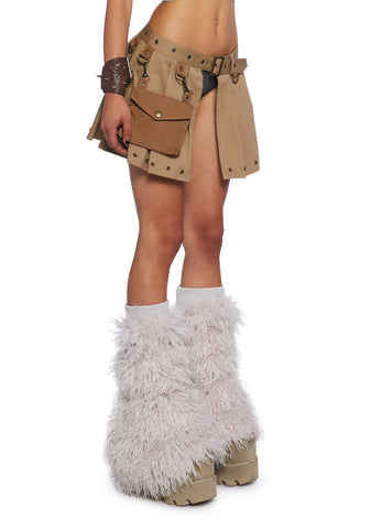 Greatest Escape Pleated Mini Skirt