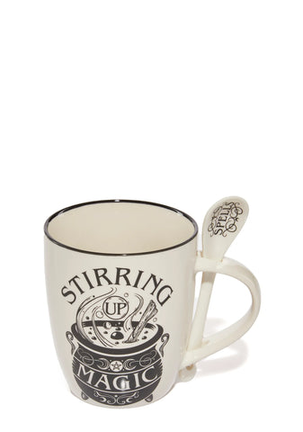 Stirring Up Magic Mug & Spoon Set
