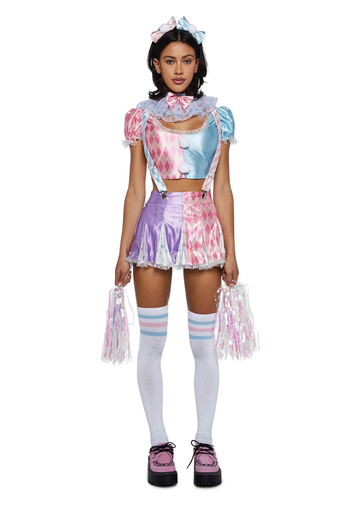 Clownin' Around Cheerleader Costume