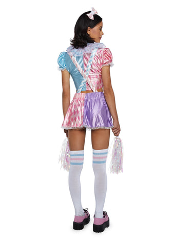 Clownin' Around Cheerleader Costume