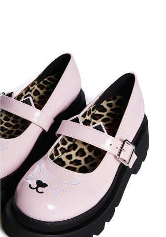 Renegade-56 Platform Mary Jane Shoes