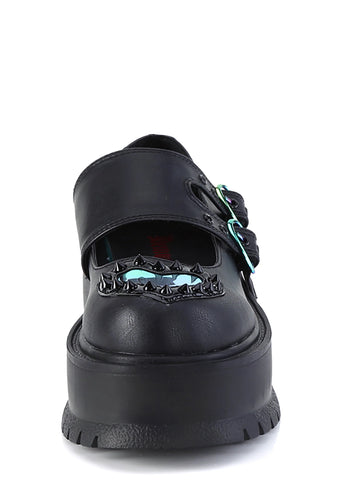 Slacker-25 Platform Mary Janes