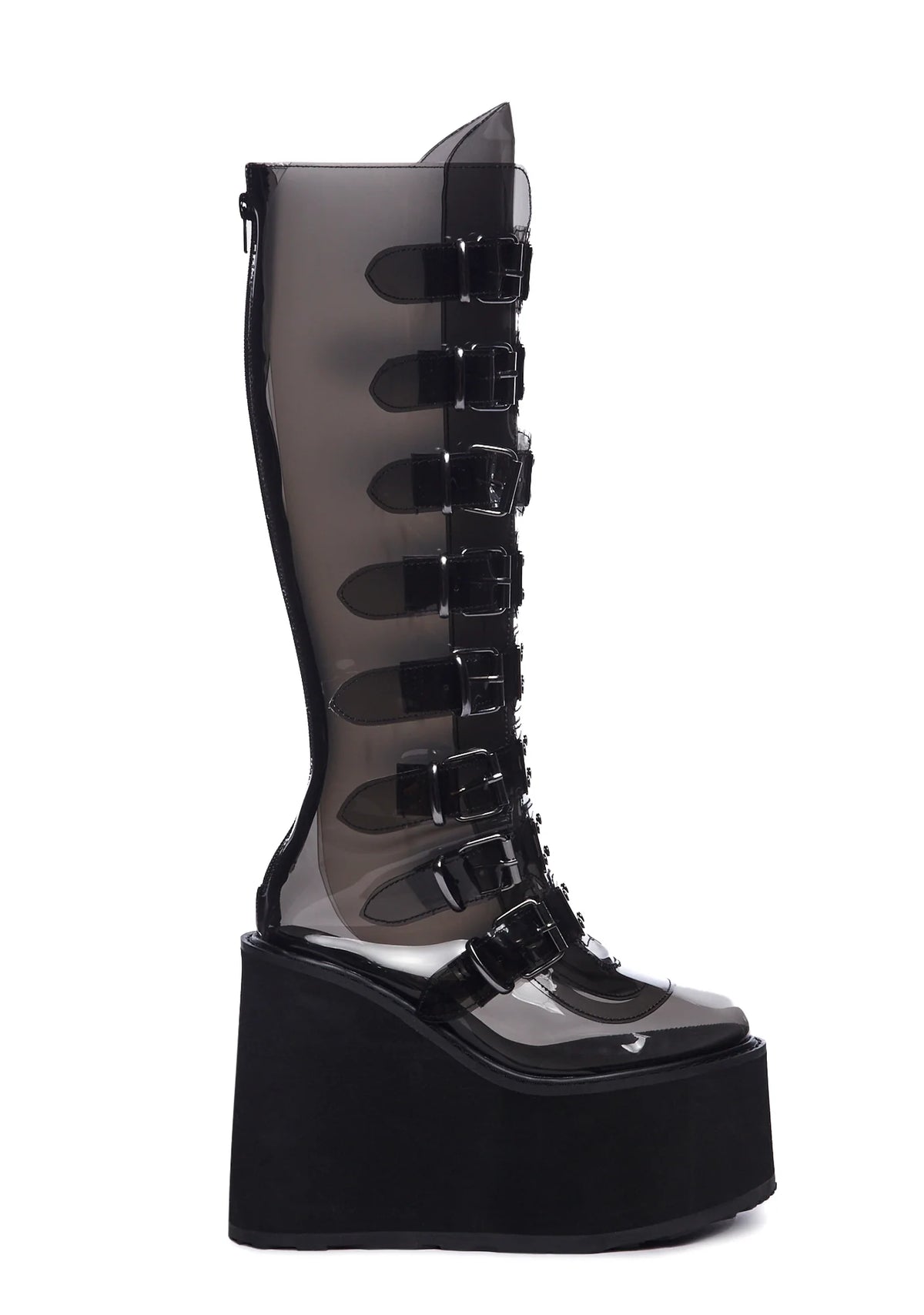 Swing-815C Platform Knee High Boots
