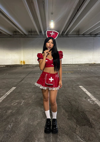 First Aid Babe Costume Set